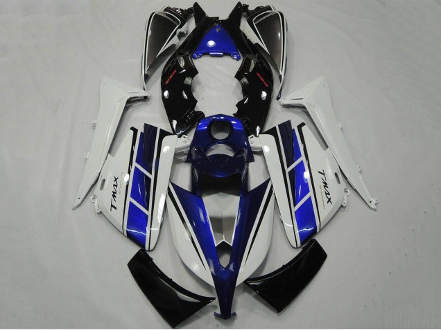 Blanc Bleu Noir Carénages Moto Yamaha TMAX530 2012-2014