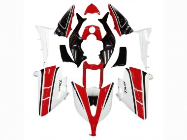 Rouge Blanc Noir Carénage Moto Yamaha TMAX530 2012-2014 Pas Chère