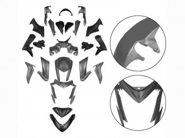 Argent Carénage Moto Suzuki GSX-S 1000 2015-2020 Pas Chère