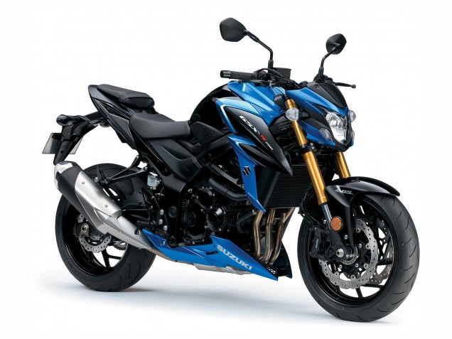 Bleu Noir Carénages Moto Suzuki GSX-S 750 2017-2022
