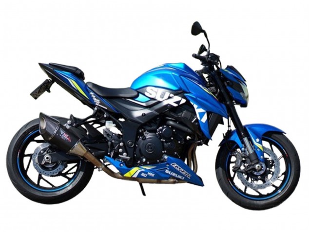 Bleu Ecstar Carénage Moto Suzuki GSX-S 750 2017-2022