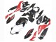 Rouge Blanc Carénage Moto Suzuki GSX-S 750 2017-2022