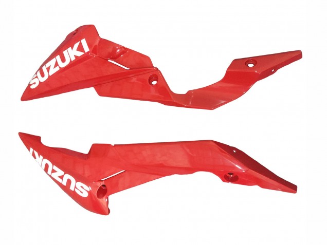 Rouge Blanc Carénage Moto Suzuki GSX-S 750 2017-2022