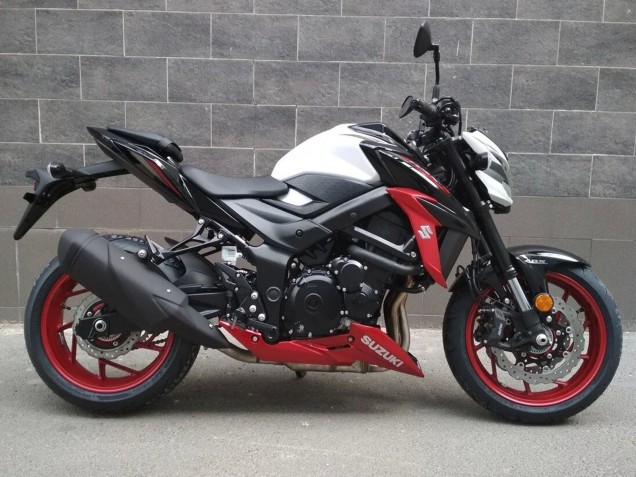 Rouge Blanc Carénage Moto Suzuki GSX-S 750 2017-2022