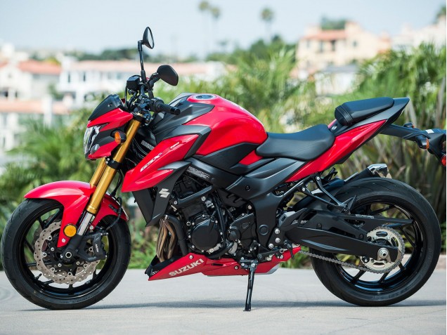 Noir Rouge Carénage Moto Suzuki GSX-S 750 2017-2022