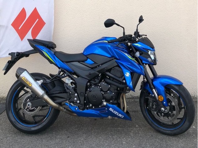 Bleu Noir Carénage Moto Suzuki GSX-S 750 2017-2022
