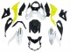 Blanc Jaune Carénage Moto Suzuki GSX-S 750 2017-2022