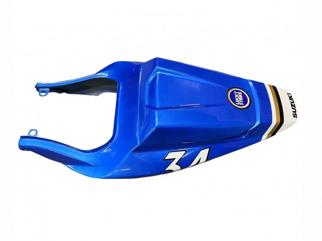 Blanc Bleu Lucky Strike Motul Carénage Moto Suzuki SV650 2003-2013