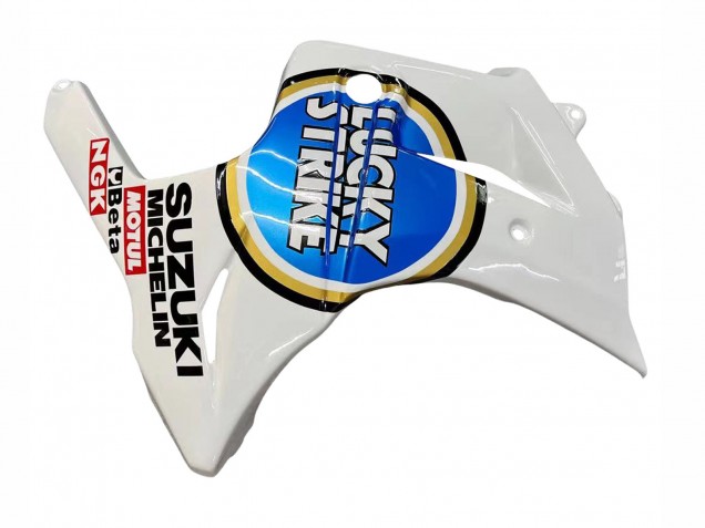 Blanc Bleu Lucky Strike Motul Carénage Moto Suzuki SV650 2003-2013
