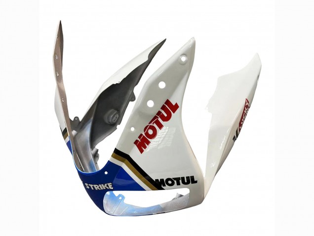 Blanc Bleu Lucky Strike Motul Carénage Moto Suzuki SV650 2003-2013