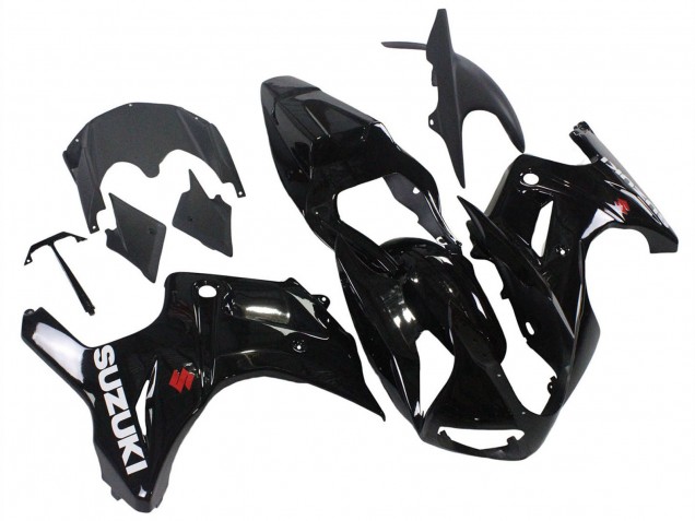 Noir Brillant Carénages Moto Suzuki SV650 2003-2013