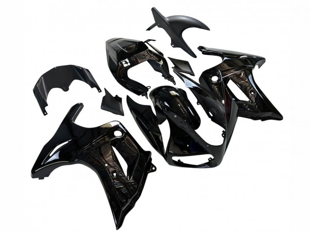 Noir Brillant Carénage Moto Suzuki SV650 2003-2013