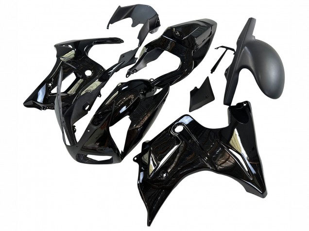 Noir Brillant Carénage Moto Suzuki SV650 2003-2013