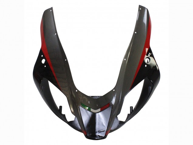 Noir Brillant Gris Rouge Carénage Moto Aprilia RSV1000 2003-2006