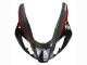 Noir Brillant Gris Rouge Carénage Moto Aprilia RSV1000 2003-2006