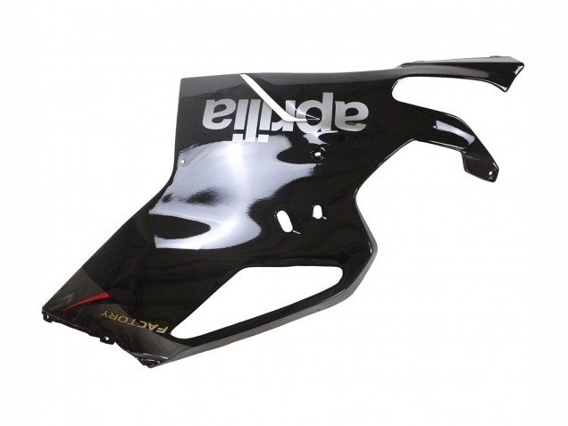 Noir Brillant Gris Rouge Carénage Moto Aprilia RSV1000 2003-2006