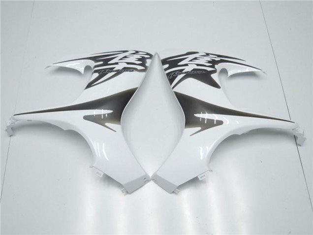 Blanc Carénage Moto Suzuki GSXR 1300 Hayabusa 2008-2020