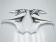 Blanc Carénage Moto Suzuki GSXR 1300 Hayabusa 2008-2020