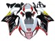 Blanc Rouge Noir Jaune 58 Carénage Moto Aprilia RSV1000 2003-2006