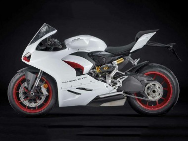 Blanc Rouge Noir Mat Carénage Moto Ducati Panigale V2 2020-2024 Pas Chère