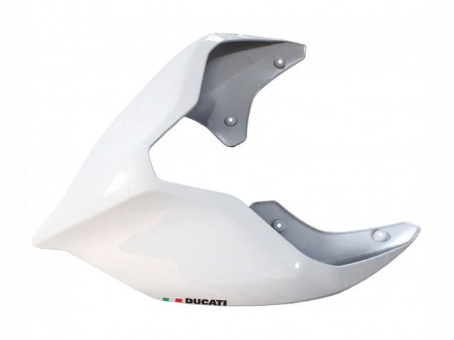 Blanc Rouge Noir Mat Carénage Moto Ducati Panigale V2 2020-2024