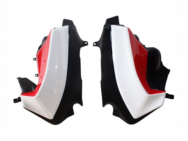 Blanc Rouge Noir Mat Carénage Moto Ducati Panigale V2 2020-2024