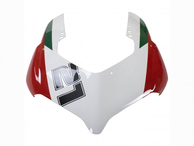 Blanc Rouge Vert Noir Mat Corse 21 Carénage Moto Ducati Panigale V2 2020-2024