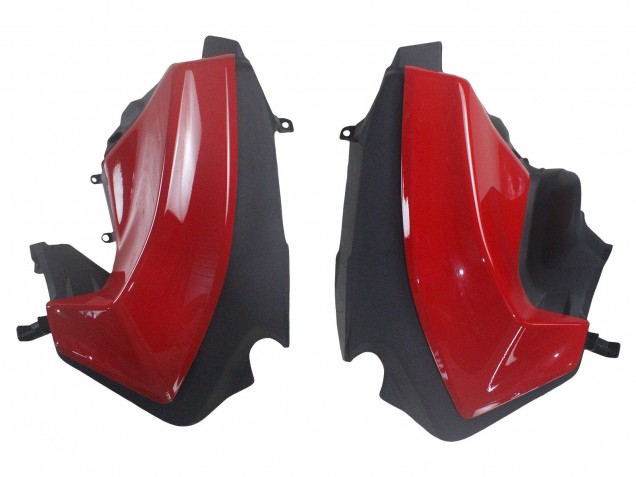 Rouge Noir Mat Carénages Moto Ducati Panigale V2 2020-2024
