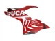 Rouge Noir Brillant Monstre Corse Carénage Moto Ducati Panigale V2 2020-2024