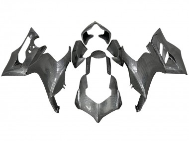 Noir Fibre de Carbone Style Carénage Moto Ducati Panigale V2 2020-2024 Pas Chère