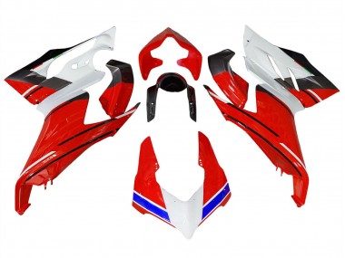 Blanc Rouge Bleu Noir Brillant Carénage Moto Ducati Panigale V2 2020-2024 Pas Chère