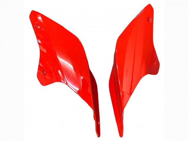 Blanc Rouge Noir Brillant Kits Carénages Moto Ducati Panigale V2 2020-2024