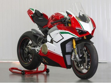 Blanc Rouge Vert Noir Brillant Carénage Moto Ducati Panigale V4 V4S 2018-2019 Pas Chère