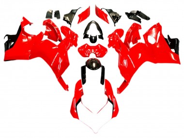 Blanc Rouge Noir Brillant Carénage Moto Ducati Panigale V4 V4S 2018-2019 Pas Chère