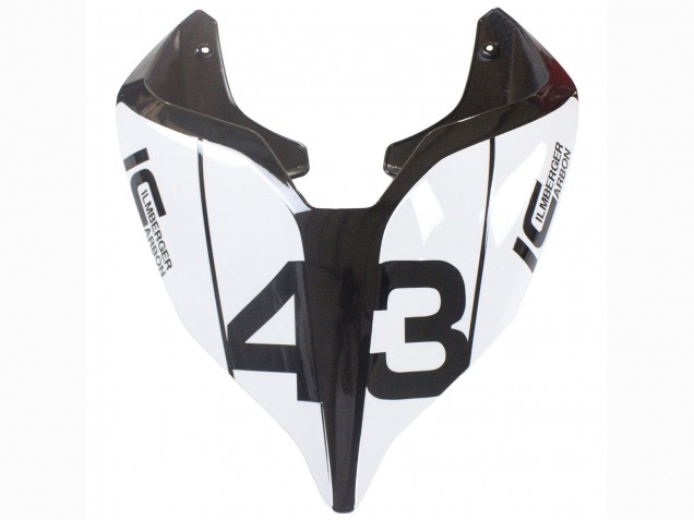 Jaune Blanc Noir Brillant Carénage Moto Ducati Panigale V4 V4S 2020-2021