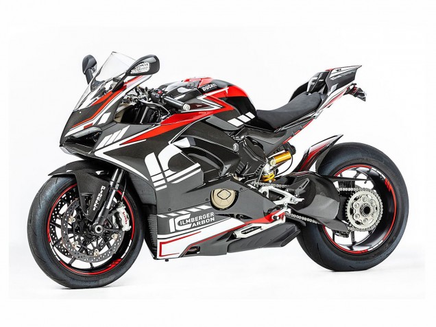 Rouge Noir Gris Aruba 45 Carénage Moto Ducati Panigale V4 V4S 2018-2019