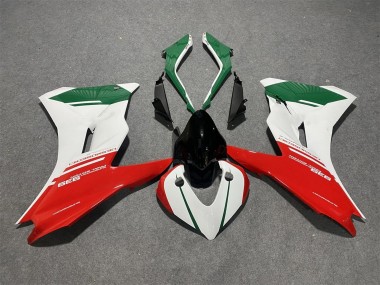 Blanc Rouge Vert Carénage Moto Ducati Supersport 939/939S 2017-2022 Pas Chère