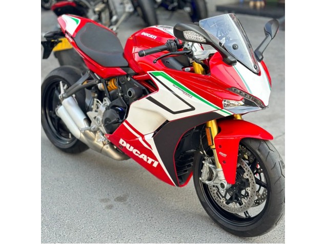 Blanc Rouge Noir Vert Carénage Moto Ducati Supersport 939/939S 2017-2022