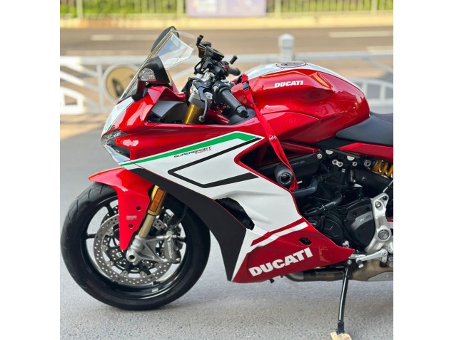 Blanc Rouge Noir Vert Carénage Moto Ducati Supersport 939/939S 2017-2022
