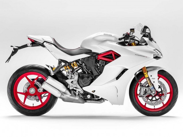 Blanc Carénage Moto Ducati Supersport 939/939S 2017-2022