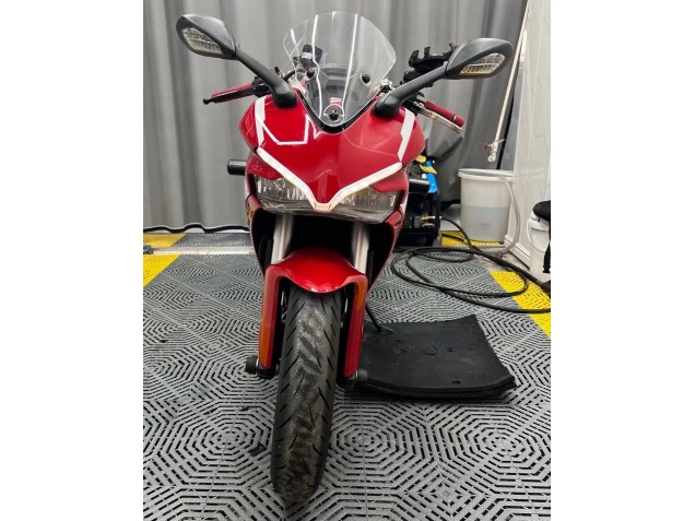 Rouge Blanc Noir Carénage Moto Ducati Supersport 939/939S 2017-2022