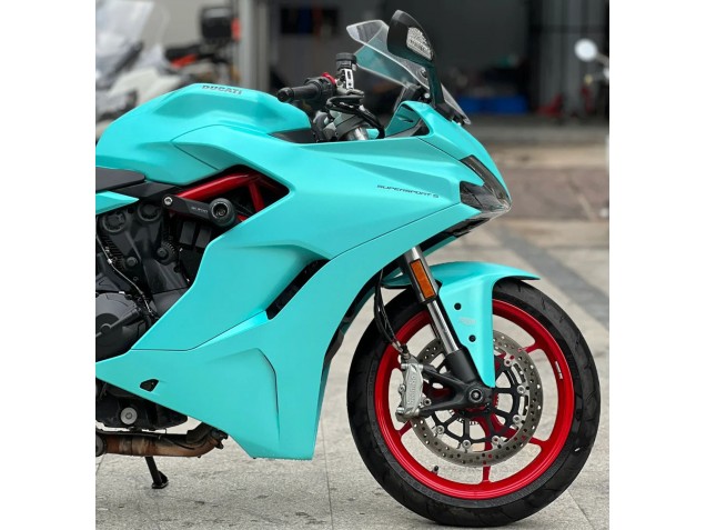 Bleu Clair Carénage Moto Ducati Supersport 939/939S 2017-2022
