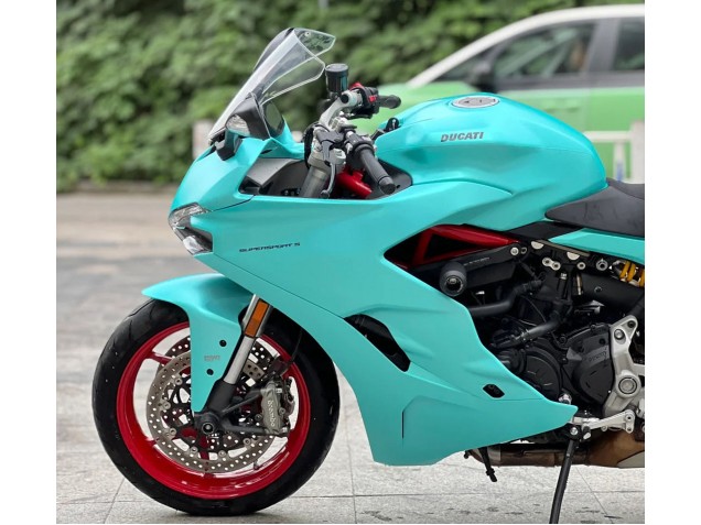 Bleu Clair Carénage Moto Ducati Supersport 939/939S 2017-2022