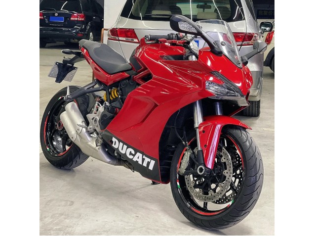 Rouge Noir Carénage Moto Ducati Supersport 939/939S 2017-2022