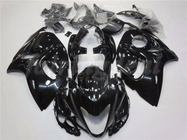 Noir Brillant Carénage Moto Suzuki GSXR 1300 Hayabusa 2008-2020