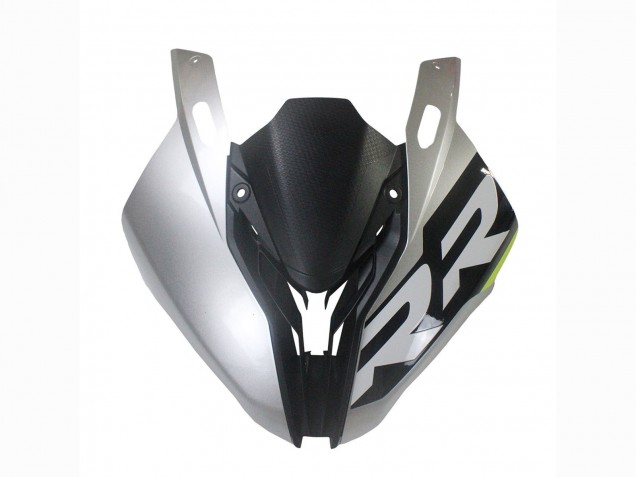 Argent Noir Mat Vert Citron Carénage Moto BMW S1000RR 2023-2024