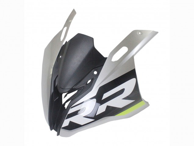 Argent Noir Mat Vert Citron Carénage Moto BMW S1000RR 2023-2024