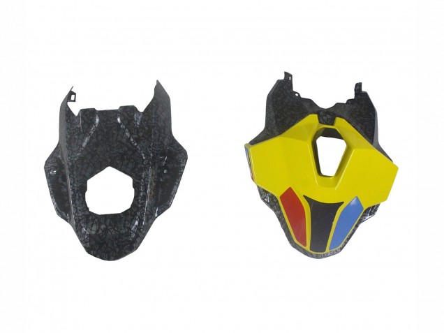 Jaune Fibre de Carbone Carénage Moto BMW S1000RR 2023-2024