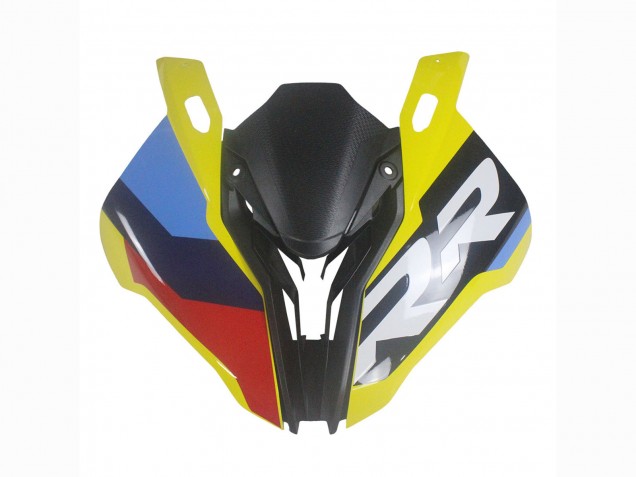 Jaune Fibre de Carbone Carénage Moto BMW S1000RR 2023-2024