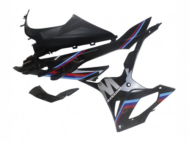 Noir Bleu Rouge Carénage Moto BMW S1000RR 2023-2024